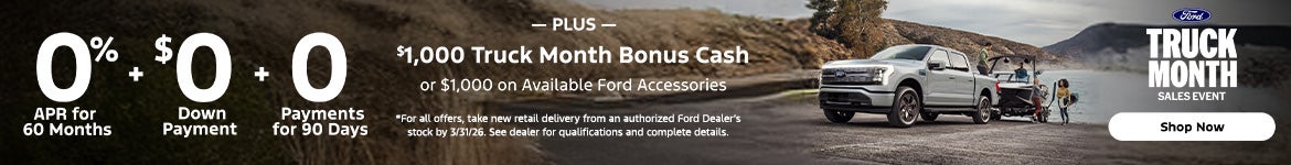 Offer on 2025 Ford F-150 Lightning